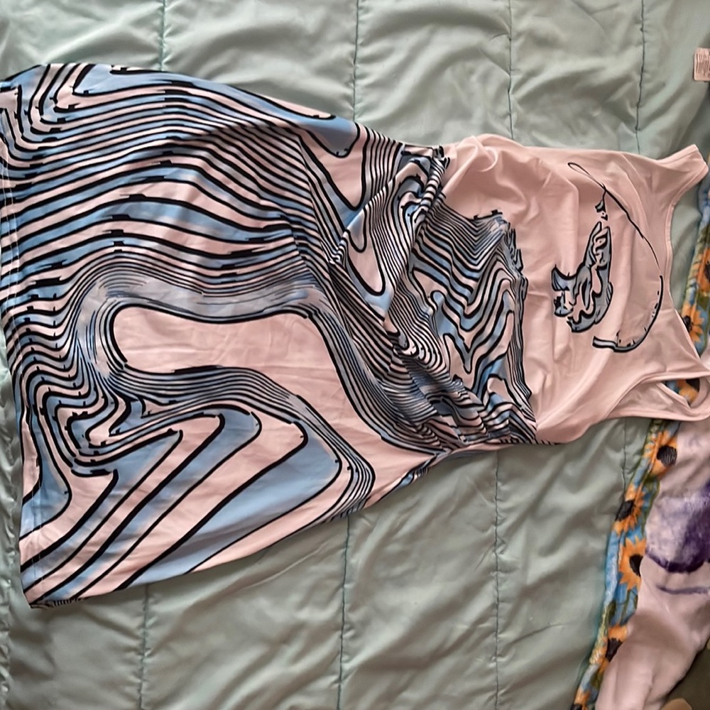NEVER WORN cute summer dress/ swim coverup